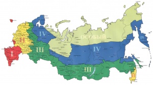 Карта климатических поясов